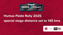 Humus Paide Rally 2025 special stage distance set to 145 kms